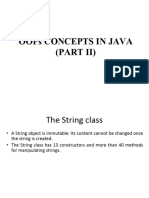 Object Oriented Programming Concepts - II