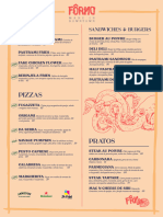 Menu Forno