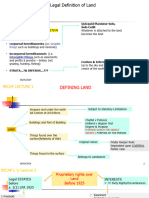 Land Law PowerPoint 2 - Unregistered Land (Recap+Trust)