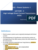 Lecture - 5 HVDC Power Transmission