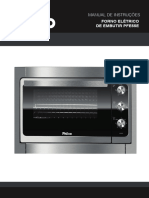 Forno Eletrico de Embutir Pfe55e 127v 056101091