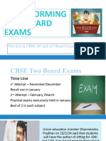 On Board Exams Pattern Changes in 2025