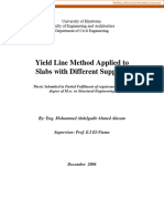 Yield Line Analysis