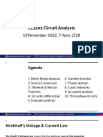 EE2101 Circuit Analysis Summary (By Garage@EEE)