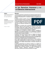 Nociones Sobre Los Derechos Humanos y Su Fundamento en El Derecho Internacional (BCN - CL, Abr2022)