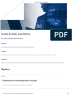 Análise de Dados Quantitativos