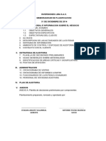 Etapa de Planeacion Memorandum de Planificacion - Compress