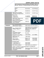 H25B Airplane Data