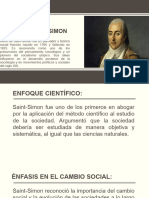 Sociologia Auguste Comte Saint Simón