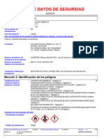 Hoja de Seguridad Esmalte Evolución