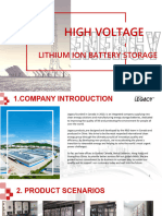 12-Legacy-High Voltage Lithium Battery Datasheet