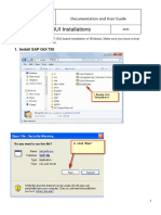 SAP 7.30 GUI Installation User Guide