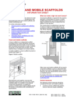 Tower Mobile Scaffolds Information Sheet