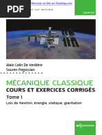 Mécanique Classique: Cours Et Exercices Corrigés