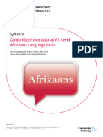 As Afri Syllabus