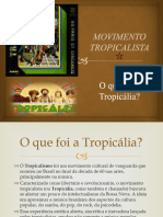 Movimento Tropicalista Slide. Thiago Monteiro