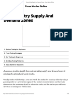 Second Entry Supply and Demand Zones - Forex Mentor Online