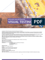 Relevant Discontinuities Visual Testing (VT)