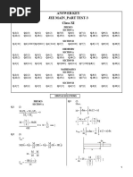 JEE Main 11 PT 3 Solution