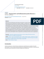 2.10.2 Degenerative and Inflammatory Joint Disease