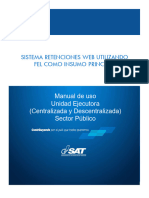 Manual de Uso Sistema Retenciones Web IVA Unidad Ejecutora