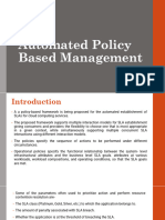 Automated Policy Based Management