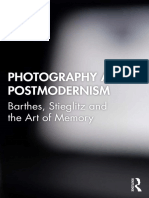 David Bate Photography After Postmodernism Barthes Stieglitz and The Art of Memory 1