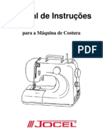 Manual de Instruções: para A Máquina de Costura