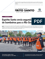 Espírito Santo: Espírito Santo Envia Segunda Equipe de Bombeiros para o Rio Grande Do Sul