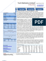 Tech Mahindra Limited: Q4Fy11 Result Update CMP: '660 Target: '700 Neutral