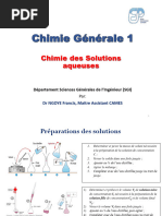 Cours Chimie Des Solutions