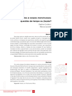 Seres Híbridos e Corpos Monstruosos Questão de Tempo Ou Ficção