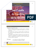 Les 7 Outils Du Contrôle de La Qualité: - Objectifs Et Résumé Du Cours