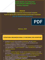 Aula 01 Farmácia Hospitalar - Hospital e Gestão Da Farmácia Versao 1