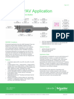 VAV Standard App Specification Sheet