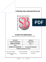 VRA-FR-031 Formato de Silabo - Tecnología de Los Materiales