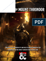 D&D - 5.0 - DMG - Horrors of Mount Throndor