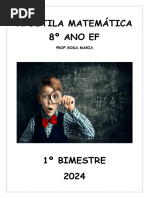 1 Bimestre Apostila Matemática 8º Ano Ef