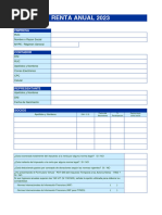 Renta Anual Formato 2023 PDF