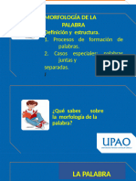 Semana 5 Morfología de La Palabra1y2