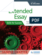 Extended Essay For The IB Diploma - Skills For Success - PREVIEW - 25647