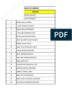 Horario Comedor Mayo 2024