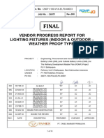 26071-100-V1A-ELF0-40023 Vendor Progress Report R050