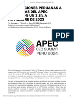 Exportaciones Peruanas A Economias Del APEC