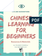 Learn Chinese For Beginnerspdf