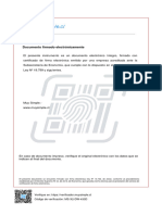 Documento Firmado Electrónicamente: Verifique En: Https://verificador - Muysimple.cl Código de Verificación: MS-X2-DW-433D