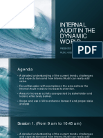 Internal Audit in The Dynamic World