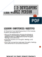 Personal Development Module 2