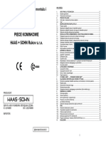 Haas+sohn Instrukcja