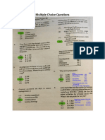 CSEC Review-MCQ Questions 2024-Answer Sheet-3